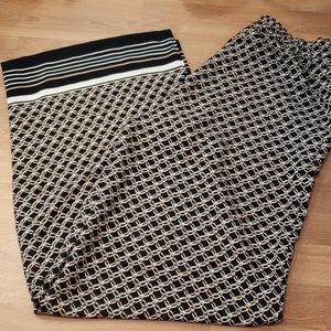 Silky, pajama, wide leg pants